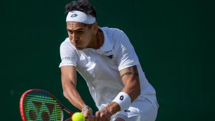 Alejandro Tabilo se restó de Wimbledon Alejandro Tabilo se restó de Wimbledon