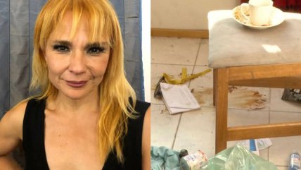   Así quedó el departamento tomado por Úrsula Achterberg 