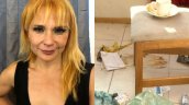 Así quedó el departamento tomado por Úrsula Achterberg