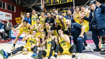   Las celebraciones de Universidad de Concepción tras un nuevo título en LNB 