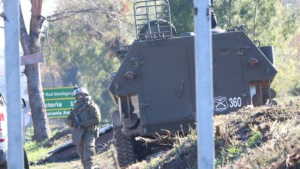   Masiva incautación de madera robada y nueve detenidos dejó operativo policial en Victoria 