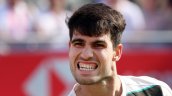 Alcaraz debutó con victoria sobre el césped de Queen's