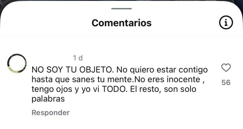 Hija de Juan Pablo Sáez respondió duramente a su padre