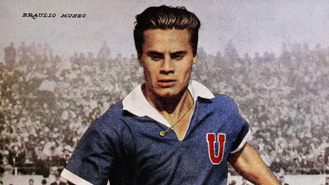 Falleció Braulio Musso, leyenda de U. de Chile y mundialista en 1962