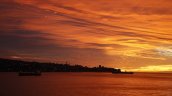 Sentimientos encontrados: Los bellos atardeceres chilenos tienen relación con la suciedad