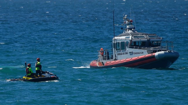Armada explicó fin de búsqueda de pescadores en San Pedro de la Paz