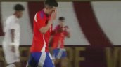La Roja sub 17 se inclinó ante Venezuela en torneo de preparación mundialista