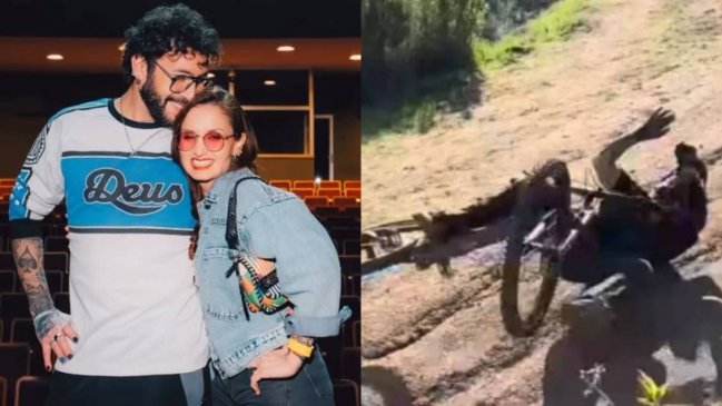 Esposa de Edo Caroe detalló su estado tras brutal caída: 