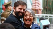 Presidente Boric recibió a Jeannette Jara en su domicilio del Barrio Yungay