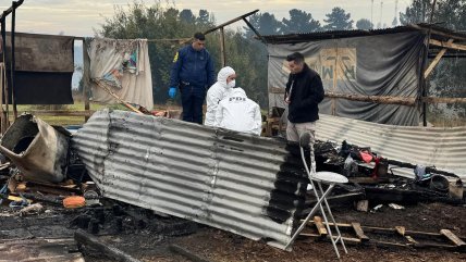   Incendió dejó a una mujer fallecida en la Región de La Araucanía 
