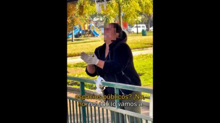 Cerro Navia viraliza despeje de plazas al estilo del alcalde de Callao