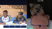 Wanda Nara publicó sensual foto y la vinculan a jugador de Boca