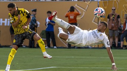   [VIDEOS] Mbappé anotó un golazo de tijera en la victoria de Real Madrid sobre Borussia Dortmund 