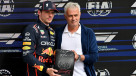 José Mourinho entregó el premio a Max Verstappen por su