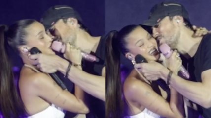   Enrique Iglesias besó a Emilia Mernes sin su consentimiento durante un concierto 