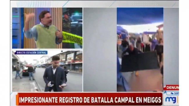 Neme explotó en vivo por delitos en Meiggs: