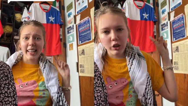 Joven dio viral lección a usuario que confundió la bandera chilena con la de Texas