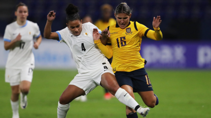   Ecuador rescató un empate ante Uruguay en el inicio de la Copa América Femenina 