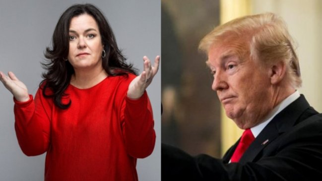 Trump amenazó con revocar la ciudadanía estadounidense a la actriz Rosie O'Donnell