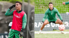 Echeverría y James hicieron de arqueros en práctica de Club León