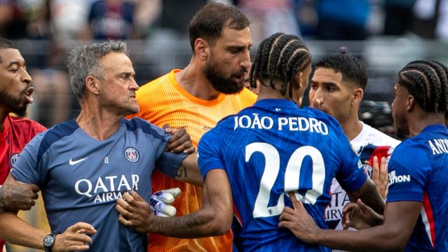 PSG defendió a Luis Enrique tras incidentes en la final del Mundial de Clubes