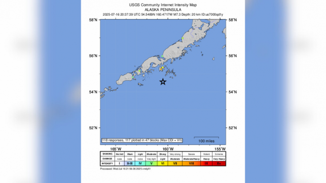 Terremoto 7.3 sacudió a Alaska: Descartan tsunami en Chile