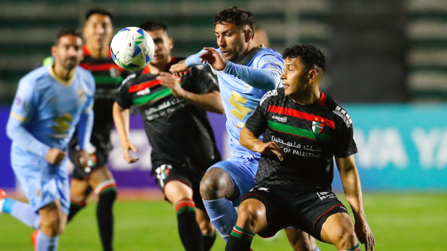 Palestino sufrió una goleada de Bolívar en La Paz y quedó muy complicado en la Sudamericana