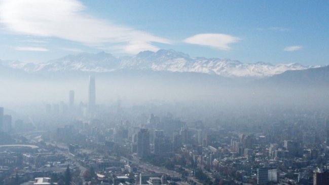 Decretan preemergencia ambiental en la Región Metropolitana para este jueves