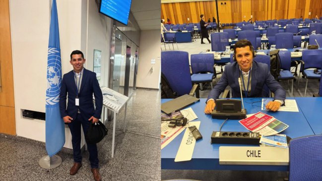Chileno se tituló en prisión y expuso su historia en la ONU: