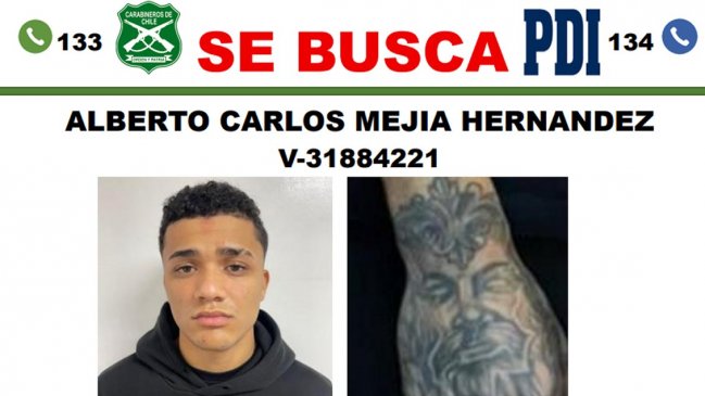 Sicario tenía engañado al sistema en Chile: Fue procesado con nombre falso