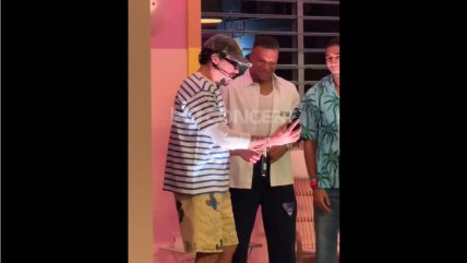   [VIDEOS] Kylian Mbappé gozó del ritmo latino en concierto de Bad Banny 