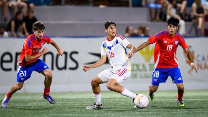   La Roja Sub 18 se despidió del Torneo de L'Alcúdia con derrota ante Venezuela 