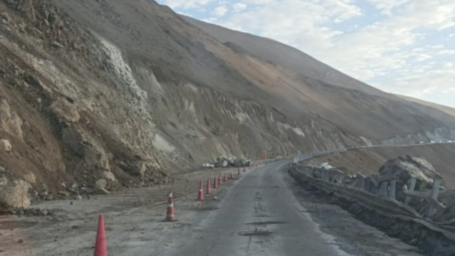 Arica: Decretan zona de catástrofe en Cuesta Chinchorro por derrumbes y caída de rocas