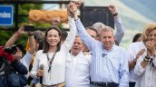 A un año del fraude electoral de Maduro, González y Machado pidieron