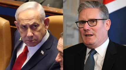  Israel: Si Reino Unido reconoce a Palestina, recompensará a Hamás  