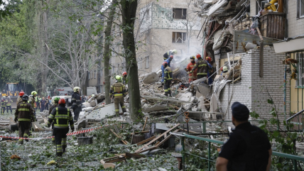   Bombardeo nocturno de Rusia en Kiev dejó al menos ocho muertos 