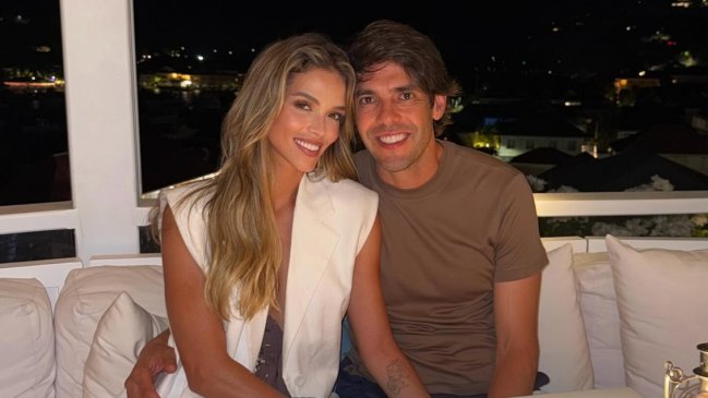 Kaká compartió foto con nueva esposa e internautas le recomendaron