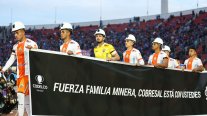 El homenaje de la U y Cobresal a los mineros de la tragedia en El Teniente