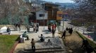 Reinauguraron esculturas de Mistral y Neruda en Plaza Los Poetas de Valparaíso