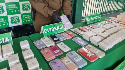   Millonaria incautación de productos falsificados de Apple en Antofagasta 