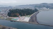 Autoridades inauguraron la primera playa urbana de Talcahuano