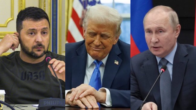 Medios afirman que Trump evalúa invitar a Zelenski a su reunión con Putin