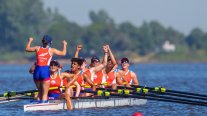 El remo chileno cerró su participación en Asunción con 12 medallas: ocho fueron de oro