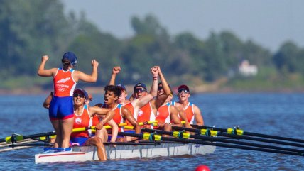   El remo chileno cerró su participación en Asunción con 12 medallas: ocho fueron de oro 
