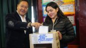 Presidente Luis Arce emitió su voto y aseguró