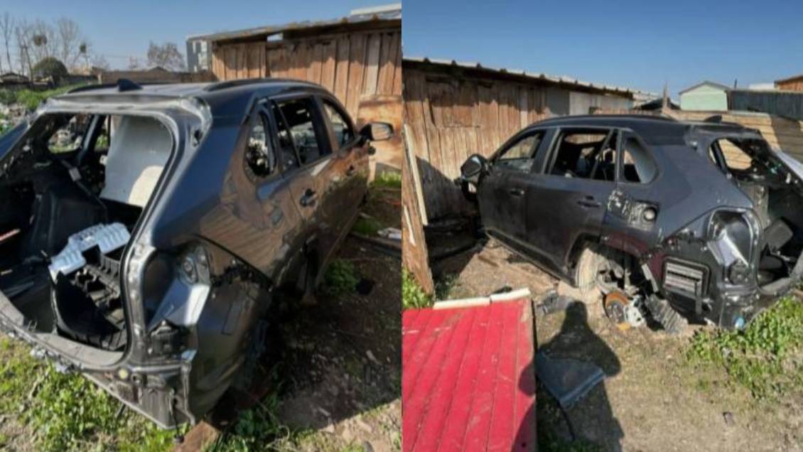 Karen Doggenweiler mostró el estado en el que encontraron su camioneta