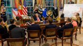 Imágenes de la Casa Blanca resaltan el liderazgo de Trump en la cumbre con líderes europeos