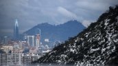 Meteorología prevé mínimas de -3 grados en Santiago Centro y -9 en San José de Maipo