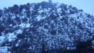 Sector oriente de la capital amaneció bajo una capa de nieve