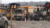 Cinco máquinas forestales destruidas por ataques incendiarios en La Araucanía